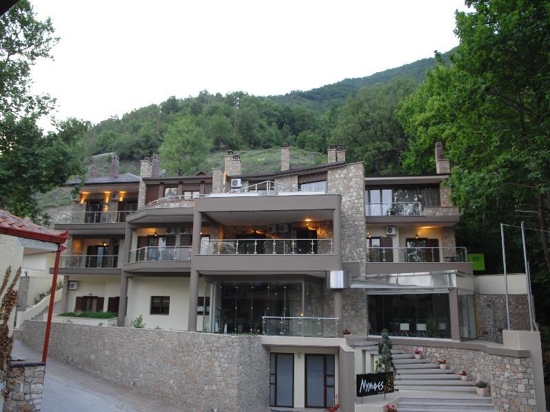 Nymfes Hotel Káto Loutrákion Dış mekan fotoğraf